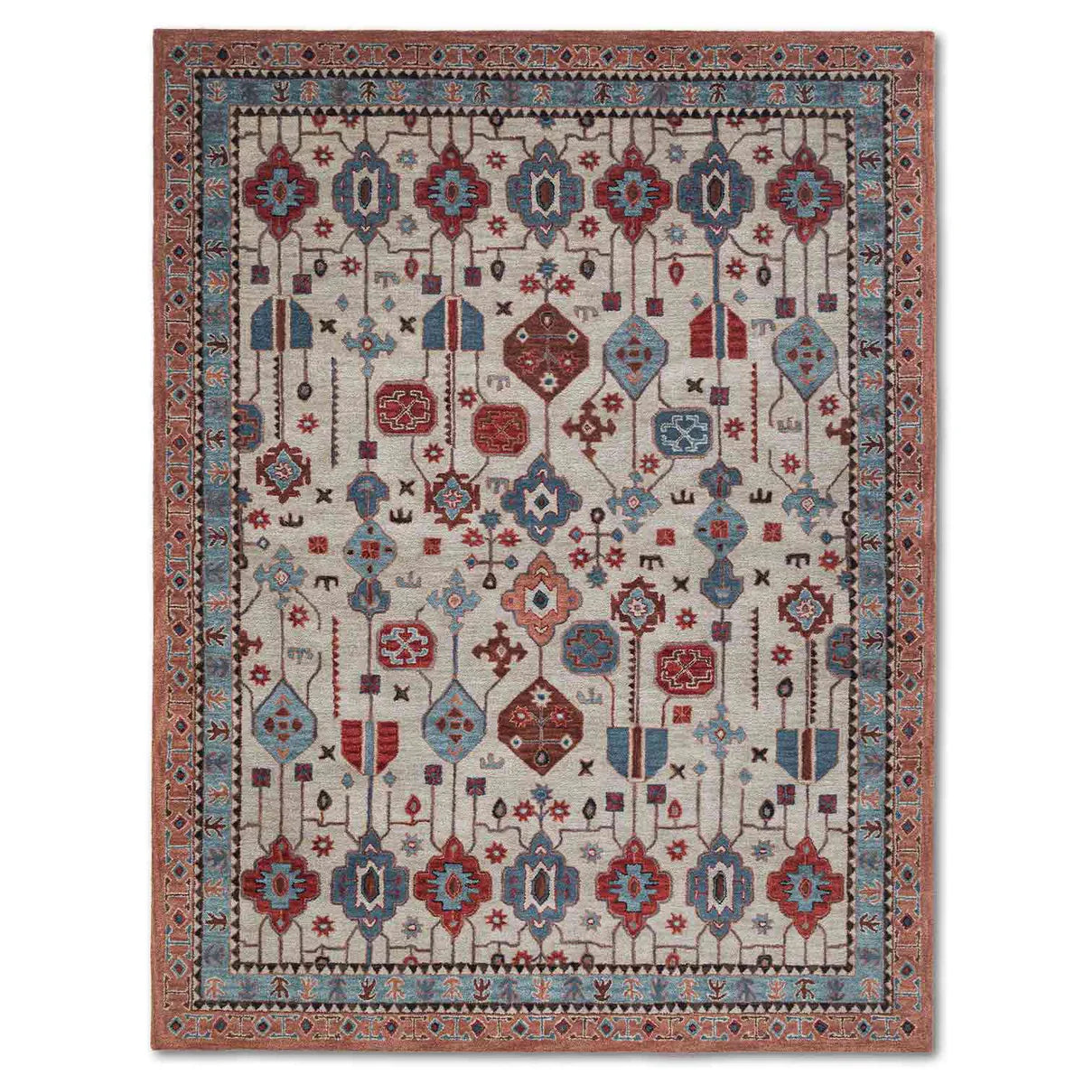 Rimaya Traditional Hand-Tufted Wool Rug - Image 2