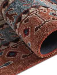 Rimaya Traditional Hand-Tufted Wool Rug - Image 7