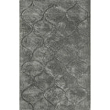 Ripple Dark Grey Ripple Collection Plush Shag Rug - Image 3