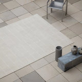 Ripple Geometric Hand-Tufted Wool Rug - Image 3