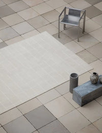 Ripple Geometric Hand-Tufted Wool Rug - Image 3
