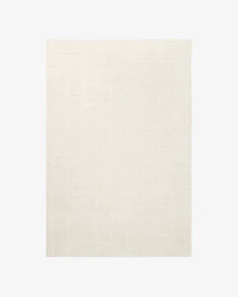 Ripple Geometric Hand-Tufted Wool Rug - Image 5
