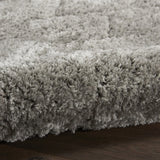 Ripple Heather Grey Ripple Plush Shag Rug - Image 5