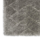 Ripple Heather Grey Ripple Plush Shag Rug - Image 6