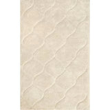 Ripple Light Beige Ripple Collection Plush Shag Rug - Image 4