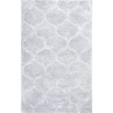Ripple SILVER Ripple Collection Plush Shag Rug - Image 4