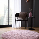 Rose Solid Plush Shag Rug - Image 3