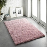 Rose Solid Plush Shag Rug - Image 4