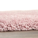 Rose Solid Plush Shag Rug - Image 5