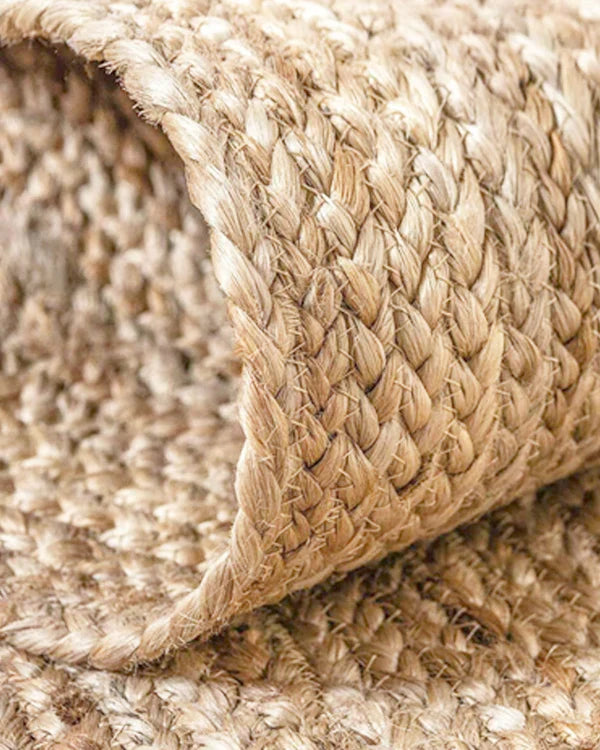 Round Natural Natural Jute Rug - Image 6
