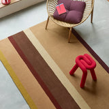 Ruby Modern Hand-Tufted Wool Rug - Image 1