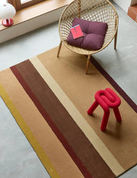 Ruby Modern Hand-Tufted Wool Rug - Image 1