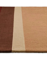 Ruby Modern Hand-Tufted Wool Rug - Image 4