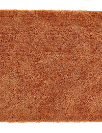 Rust Solid Plush Shag Rug - Image 6
