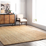 Rustic Natural Jute Rug - Image 1