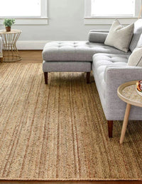 Rustic Natural Jute Rug - Image 5