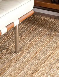 Rustic Natural Jute Rug - Image 6