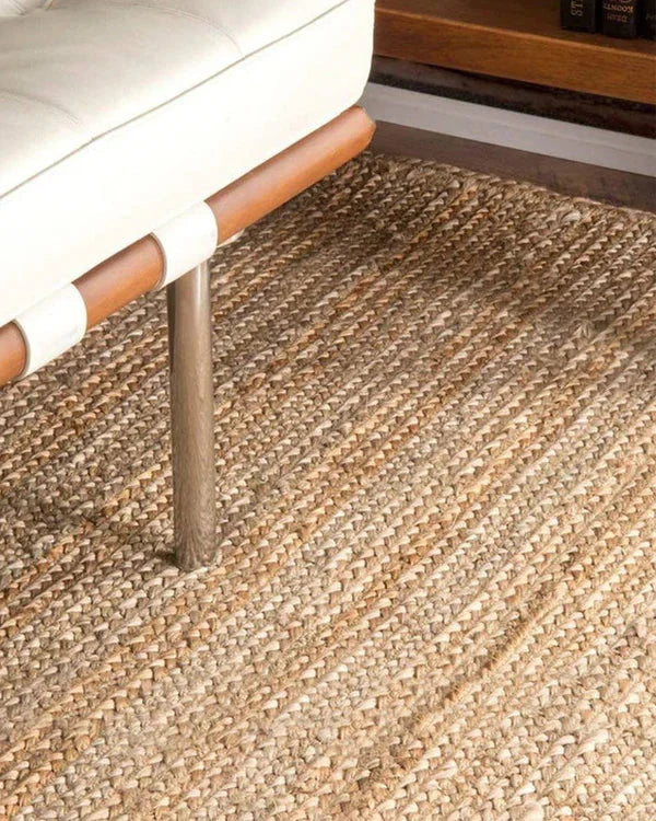 Rustic Natural Jute Rug - Image 6