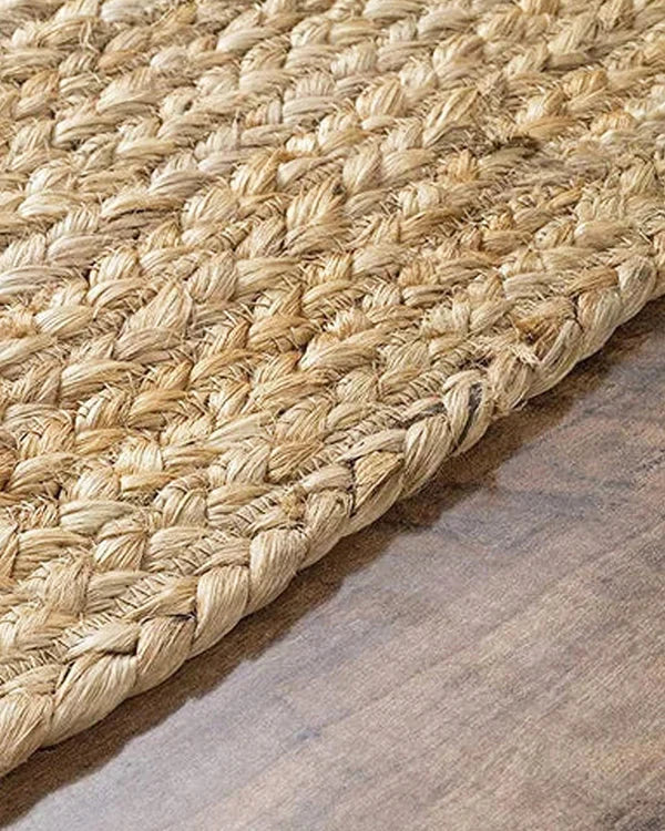 Rustic Natural Jute Rug - Image 8