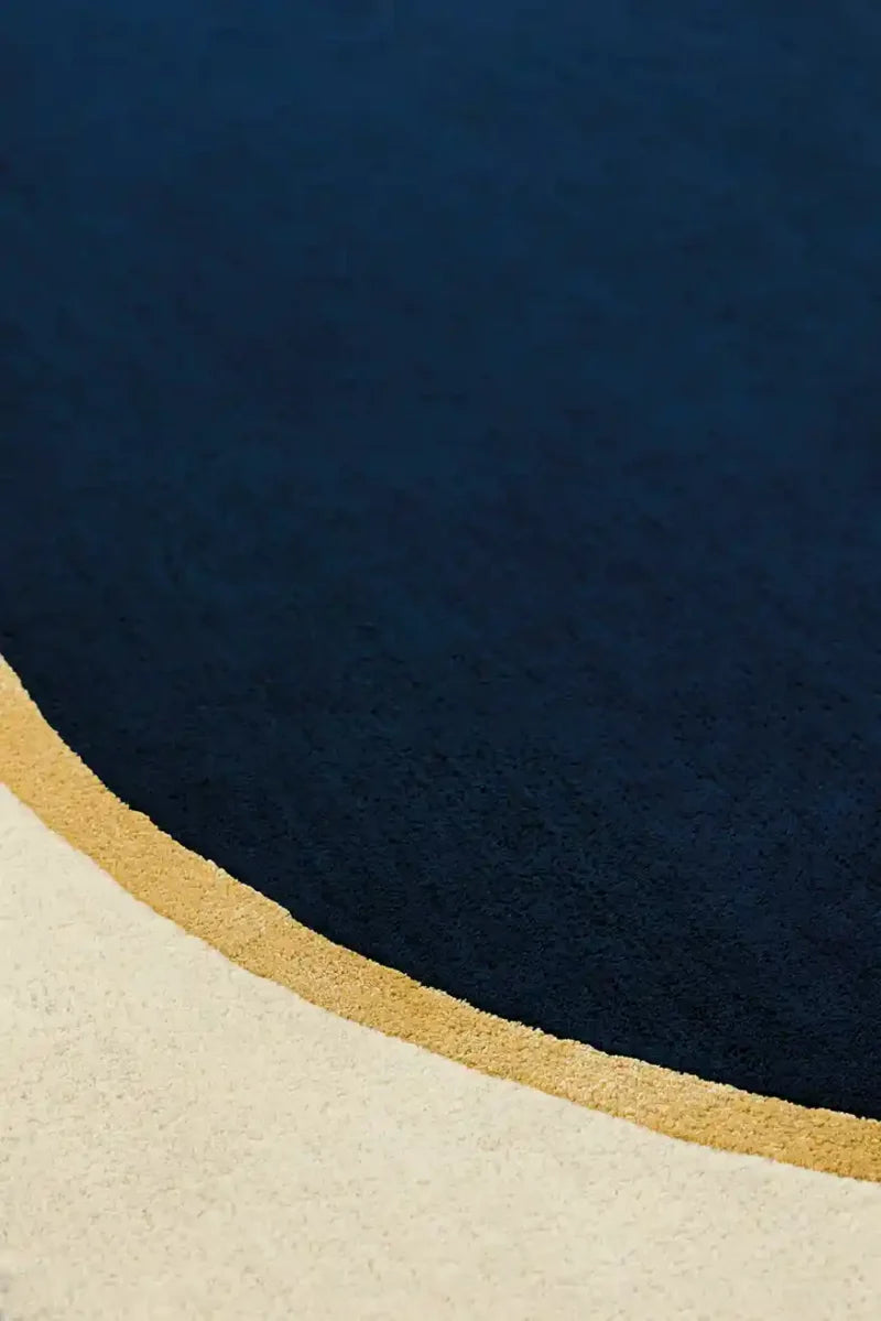 Saphir Abstract Hand-Tufted Wool Rug - Image 3