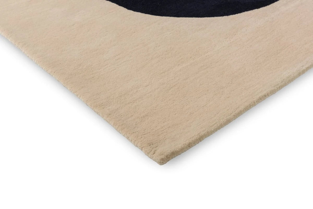 Seireeni Green Abstract Hand-Tufted Wool Rug - Image 4