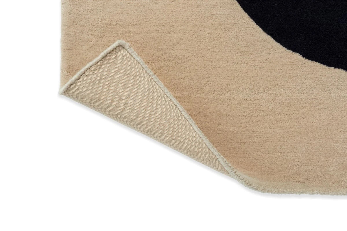 Seireeni Green Abstract Hand-Tufted Wool Rug - Image 5