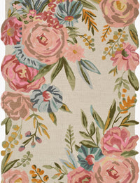 Shindig Floral Hand-Tufted Wool Rug - Image 1