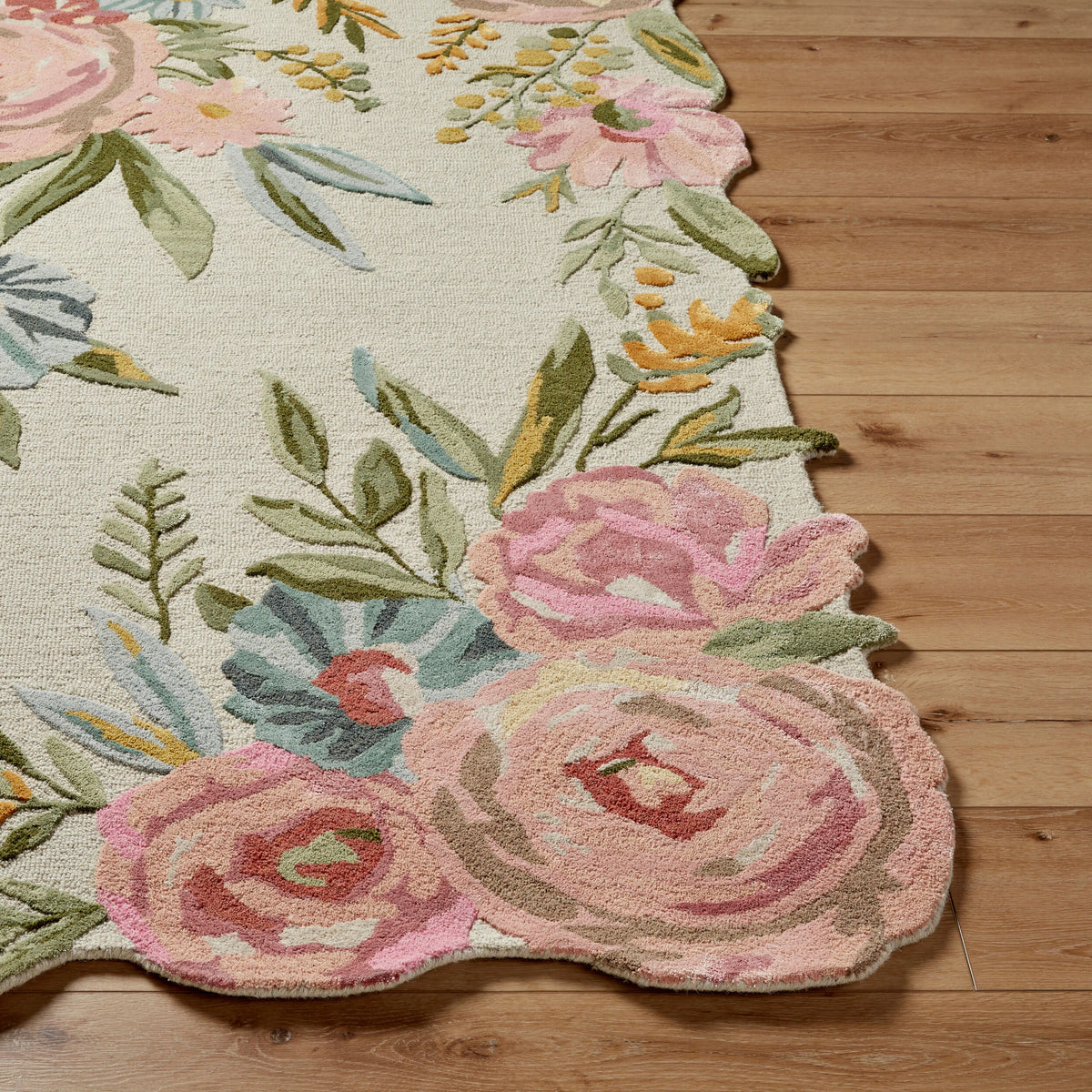 Shindig Floral Hand-Tufted Wool Rug - Image 3