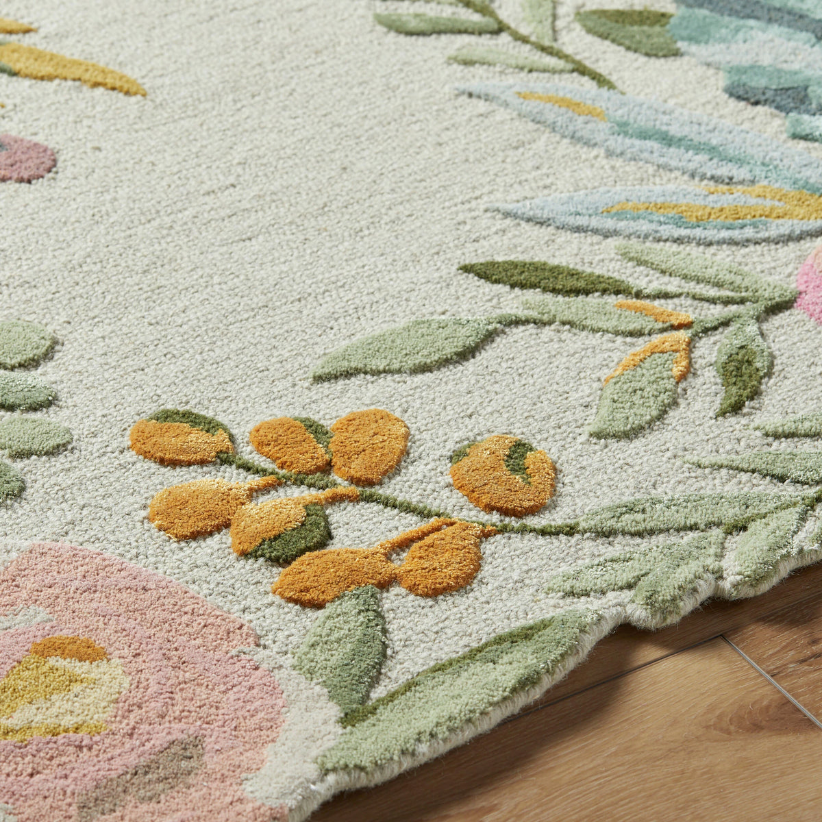 Shindig Floral Hand-Tufted Wool Rug - Image 7