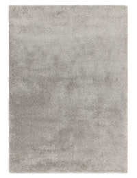 Silver Solid Plush Shag Rug - Image 6