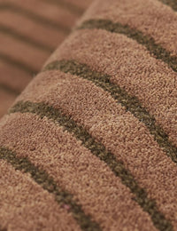 Simbus Copper Geometric Hand-Tufted Wool Rug - Image 5