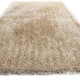 Skin Beige Solid Plush Shag Rug - Image 2