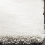Snow White Solid Plush Shag Rug - Image 2
