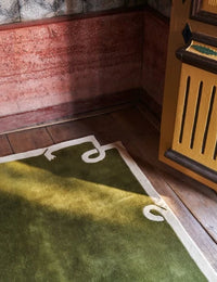 Solmaze Irregular Hand-Tufted Wool Rug - Image 6
