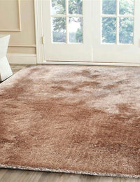Sour Beige Ombre Collection Plush Shag Rug - Image 2