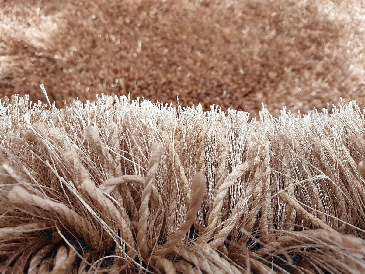 Sour Beige Ombre Collection Plush Shag Rug - Image 3