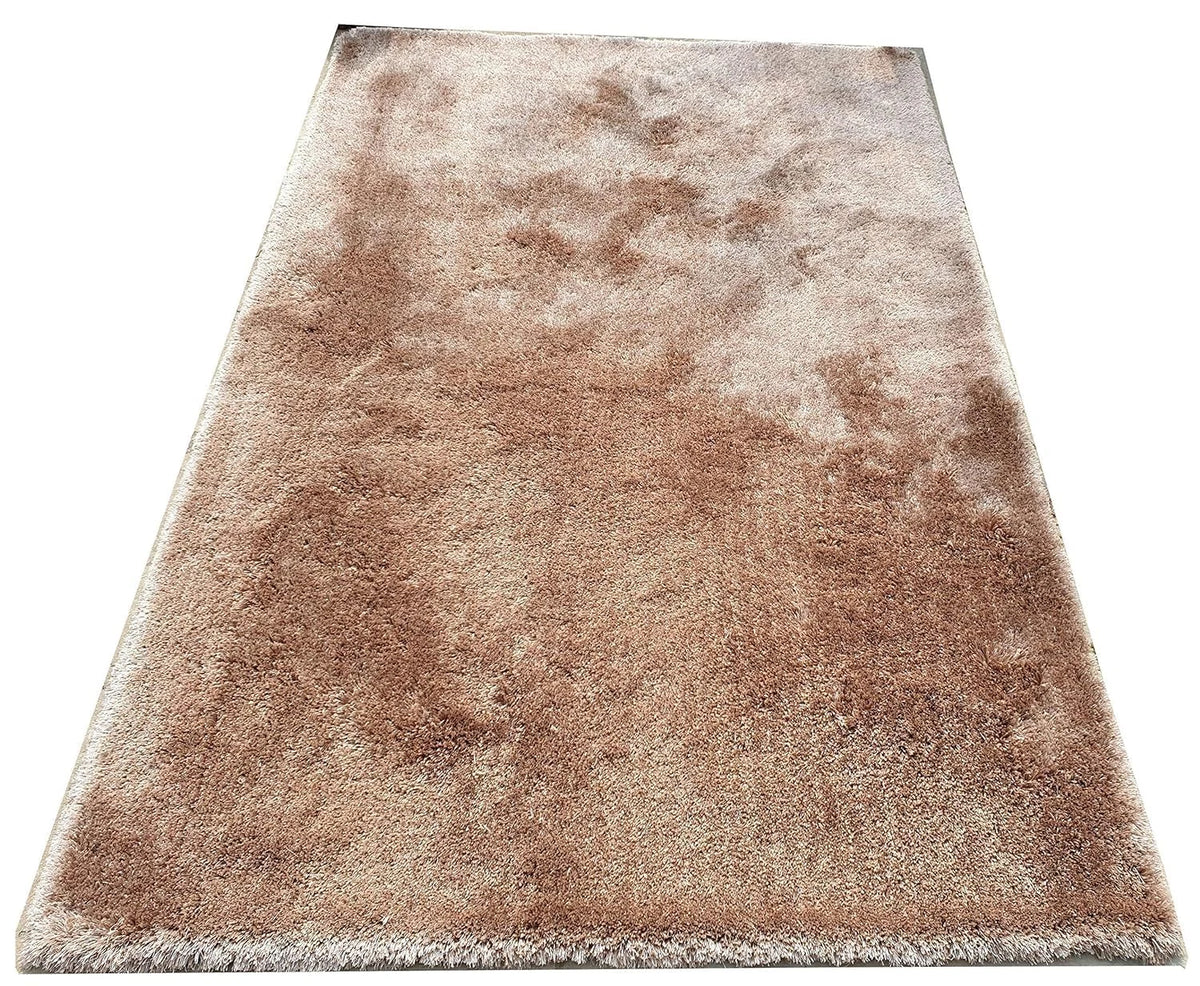 Sour Beige Ombre Collection Plush Shag Rug - Image 5