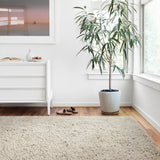 Space Grey Solid Plush Shag Rug - Image 1