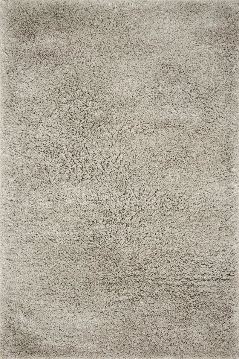 Space Grey Solid Plush Shag Rug - Image 2