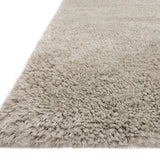 Space Grey Solid Plush Shag Rug - Image 4