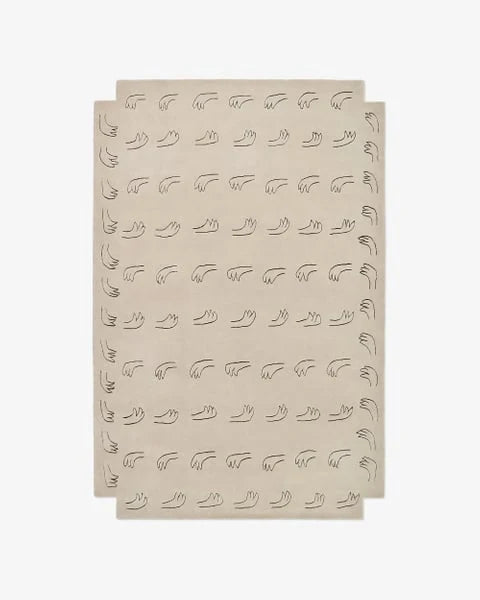 Spectrum Irregular Hand-Tufted Wool Rug - Image 3