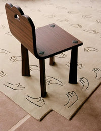 Spectrum Irregular Hand-Tufted Wool Rug - Image 5