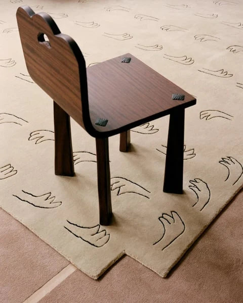 Spectrum Irregular Hand-Tufted Wool Rug - Image 5