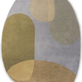 Spring Oval Hand-Tufted Wool Rug Oval Rug - Image 2