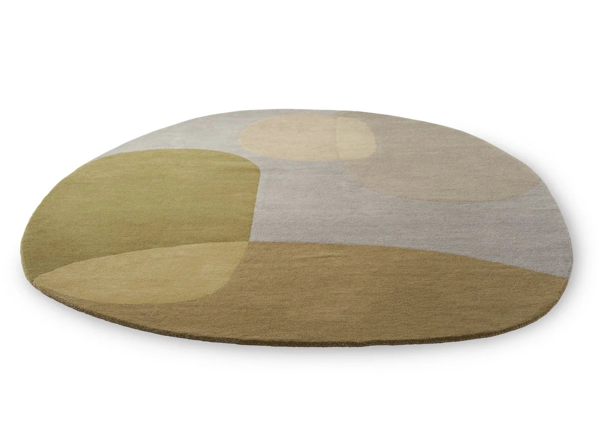Spring Oval Hand-Tufted Wool Rug Oval Rug - Image 5