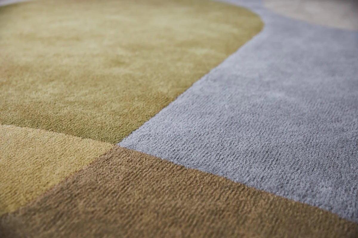 Spring Oval Hand-Tufted Wool Rug Oval Rug - Image 6