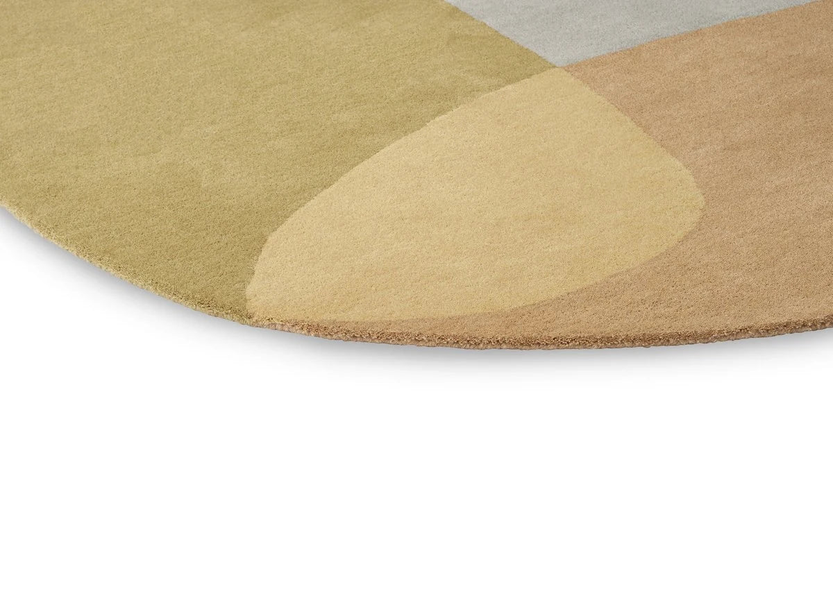 Spring Oval Hand-Tufted Wool Rug Oval Rug - Image 7