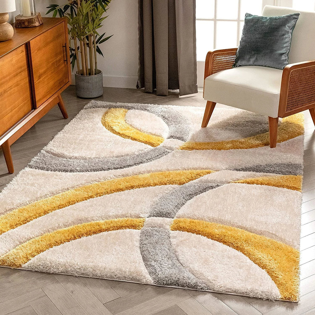 spRings D Plush Shag Rug - Image 4