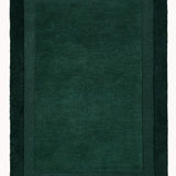 Stasy Dark Green Geometric Hand-Tufted Wool Rug - Image 5