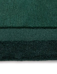 Stasy Dark Green Geometric Hand-Tufted Wool Rug - Image 6